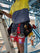 PLumber on ladder. Constricta multi pot grip hanging off hes tool belt
