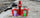 Red Constricta Holding PVC glue and primer