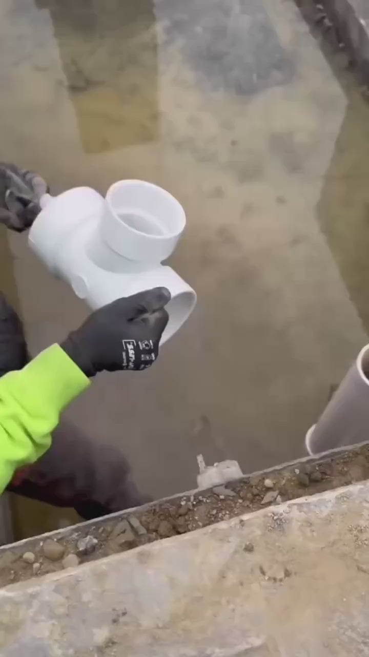Matt - Boston plumbing monstah - using a constricta multi pot grip - glue and primer caddy to do plumbing work 