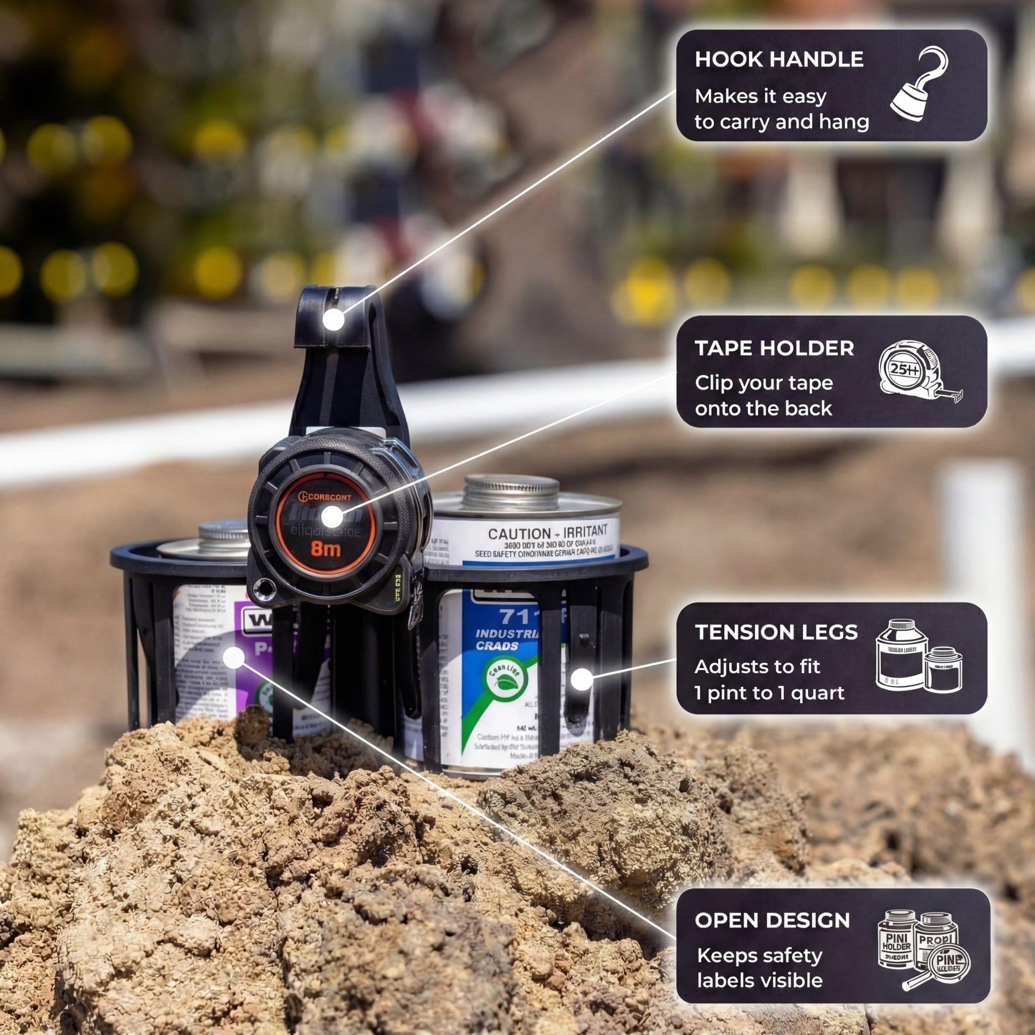 Rebend Industries Constricta Multi Pot Grip