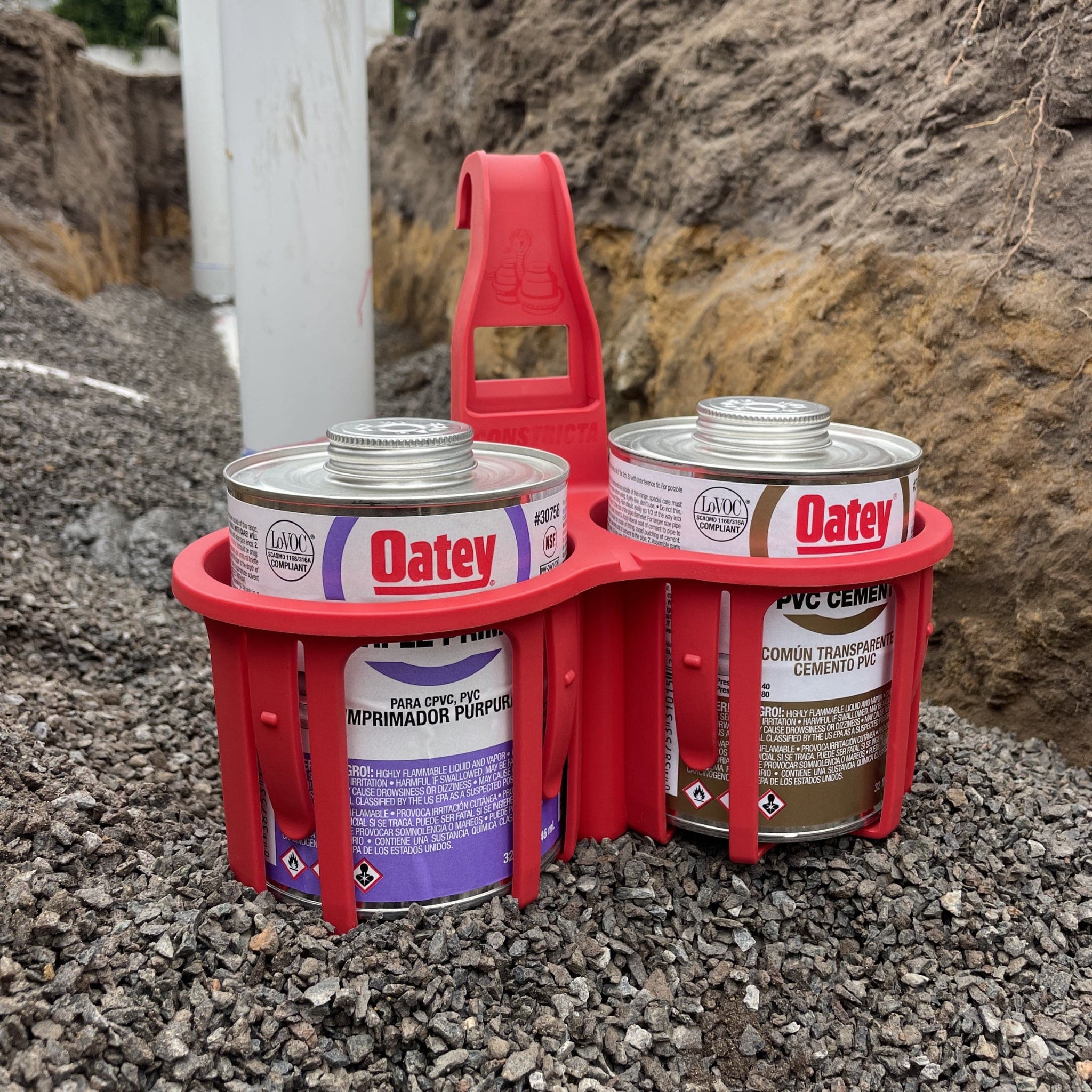 Rebend Industries Red Constricta Multi Pot Grip