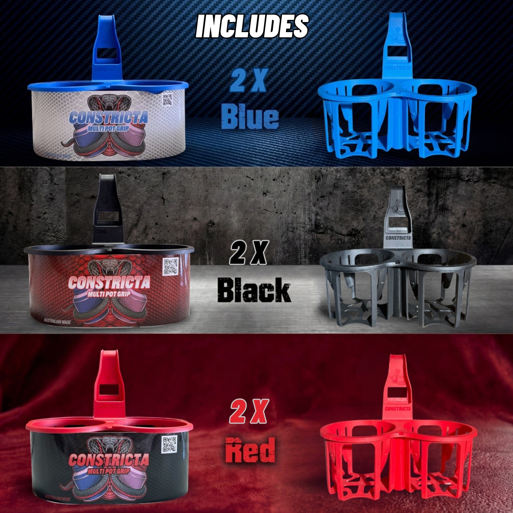 Rebend Industries Triple Venom Set